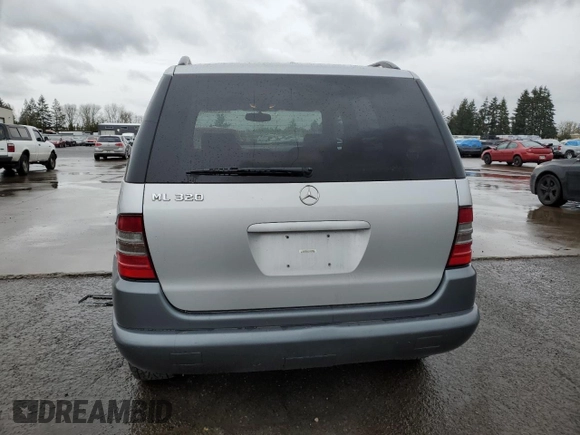 1998 Mercedes-Benz M-Class with VIN 4JGAB54E3WA025698, listed as a Copart auction lot 49742345 with 66,643 mi miles and Salvage Title. Bid and sale history available at carsss.com. Image 6.
