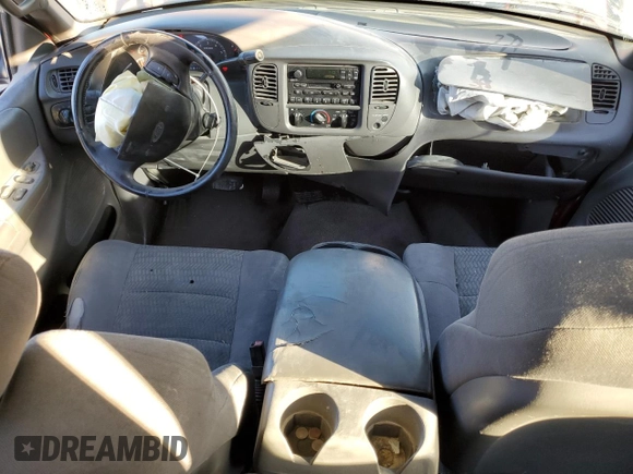 2002 Ford F-150 XL with VIN 1FTRX07W22KA41637, listed as a Copart auction lot 43665235 with 277,896 mi miles and Salvage title. Bid and sale history available at DreamBid. Image 8.