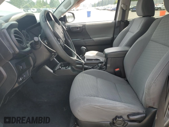 2021 Toyota Tacoma SR with VIN 3TMCZ5AN7MM406483, listed as a Copart auction lot 62501415 with 50,754 mi miles and Salvage title. Bid and sale history available at DreamBid. Image 7.