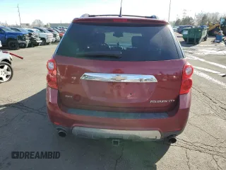 2012 Chevrolet Equinox LTZ with VIN 2GNFLGE57C6302399, listed as a Copart auction lot 46603845 with 140,072 mi miles and Salvage Title. Bid and sale history available at carsss.com. Image 6.