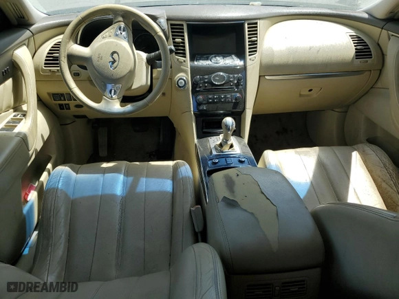 2012 Infiniti FX35 with VIN JN8AS1MW7CM152197, listed as a Copart auction lot 66753344 with 0 mi miles and Salvage Title. Bid and sale history available at carsss.com. Image 8.