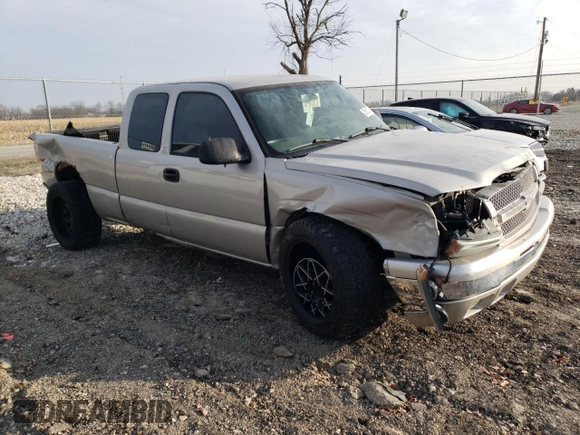 2005 Chevrolet Silverado 1500 with VIN 1GCEK19VX5E165469, listed as a Copart auction lot 82807934 with 187,984 mi miles and Salvage Title. Bid and sale history available at carsss.com. Image 4.