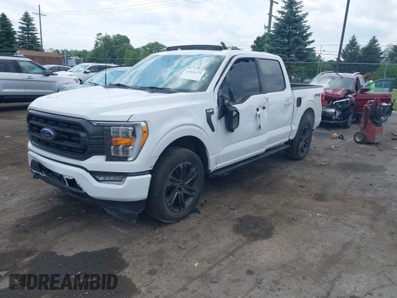 2022 Ford F-150 XL z VIN 1FTEW1EP1NKD75438, wystawiony jako IAAI lot #42476721 z przebiegiem 47 812 mil mil oraz . Historia ofert i sprzedaży dostępna na DreamBid. Obrazek 16.