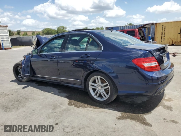 2013 Mercedes-Benz C 300 Sport with VIN WDDGF8AB9DA785362, listed as a Copart auction lot 54761865 with 202,301 mi miles and Salvage Title. Bid and sale history available at DreamBid. Image 2.