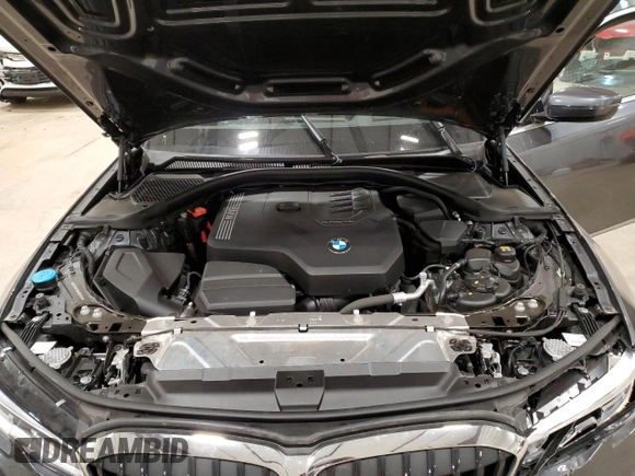 2021 BMW 3 Series 330i xDrive with VIN 3MW5R7J06M8B89958, listed as a Copart auction lot 53075975 with 35,240 mi miles and Salvage Title. Bid and sale history available at carsss.com. Image 11.