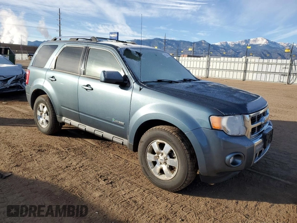 2011 Ford Escape Hybrid with VIN 1FMCU5K38BKB45246, listed as a Copart auction lot 41334925 with 114,877 mi miles and Clean title. Bid and sale history available at DreamBid. Image 4.