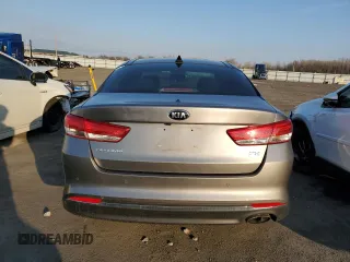 2018 Kia Optima EX with VIN 5XXGU4L31JG260682, listed as a Copart auction lot 46659734 with 117,939 mi miles and Salvage Title. Bid and sale history available at carsss.com. Image 6.