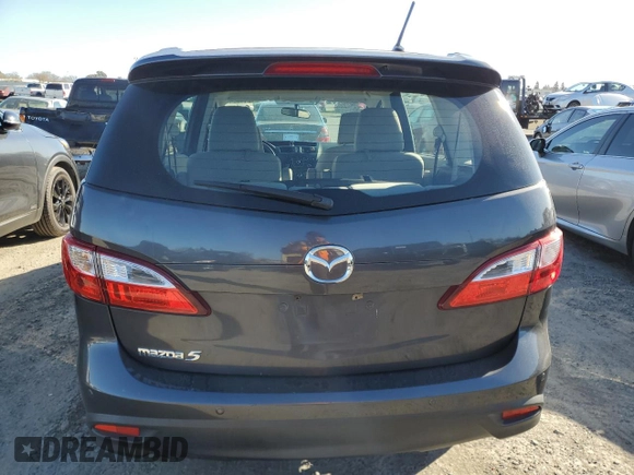 2015 Mazda 5 Touring with VIN JM1CW2CL0F0189125, listed as a Copart auction lot 46448045 with 103,885 mi miles and Salvage Title. Bid and sale history available at carsss.com. Image 6.