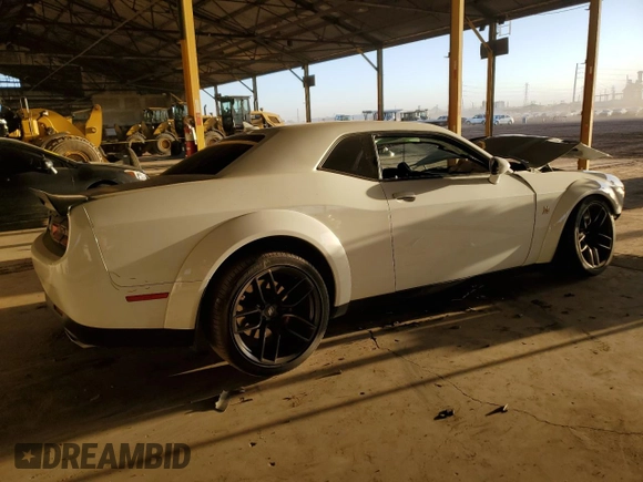 2021 Dodge Challenger R/T Scat Pack z VIN 2C3CDZFJ6MH576798, wystawiony jako Copart lot #47225685 z przebiegiem 38 252 mil mil oraz Szkoda całkowita • Salvage title. Historia ofert i sprzedaży dostępna na DreamBid. Obrazek 3.
