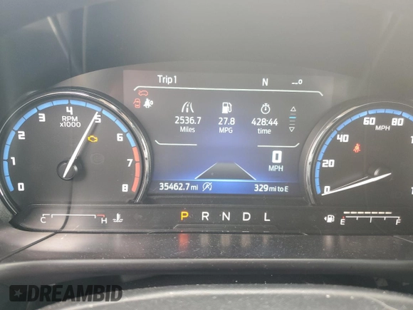 2022 Ford Bronco Sport Outer Banks with VIN 3FMCR9C63NRE26971, listed as a Copart auction lot 54304915 with 35,462 mi miles and Salvage title. Bid and sale history available at DreamBid. Image 9.