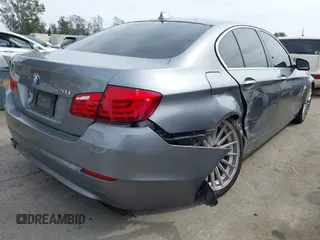 2013 BMW 5 Series 528i with VIN WBAXG5C53DDY36704, listed as a IAAI auction lot 41657370 with 119,045 mi miles and . Bid and sale history available at DreamBid. Image 4.