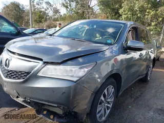 2014 Acura MDX Tech Pkg with VIN 5FRYD3H49EB015233, listed as a IAAI auction lot 41713912 with 203,495 mi miles. Bid and sale history available at carsss.com. Image 17.
