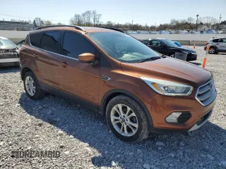 2017 Ford Escape SE with VIN 1FMCU0GD6HUA47768, listed as a Copart auction lot 51992305 with 163,639 mi miles and Salvage Title. Bid and sale history available at carsss.com. Image 4.