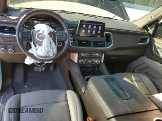 2021 GMC Yukon SLT with VIN 1GKS1BKD0MR307563, listed as a Copart auction lot 76685064 with 52,146 mi miles and Salvage Title. Bid and sale history available at carsss.com. Image 8.