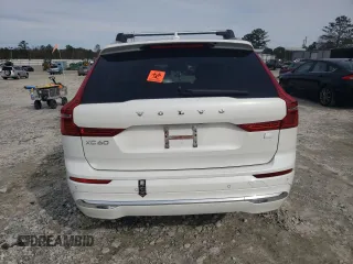 2023 Volvo XC60 Recharge Plug-In Hybrid Core Dark Theme with VIN YV4H60DK3P1226435, listed as a Copart auction lot 43201845 with 9,271 mi miles and Salvage Title. Bid and sale history available at carsss.com. Image 6.
