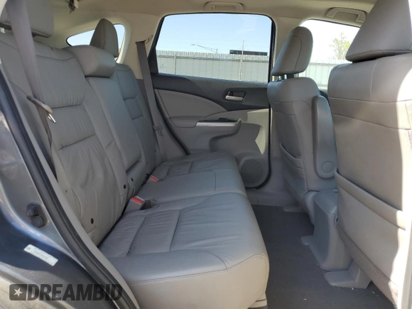 2013 Honda CR-V EX-L with VIN 2HKRM4H72DH645388, listed as a Copart auction lot 54915695 with 91,671 mi miles and Salvage Title. Bid and sale history available at DreamBid. Image 10.