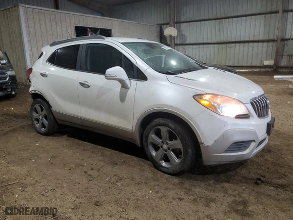 2014 Buick Encore with VIN KL4CJASBXEB589658, listed as a Copart auction lot 86633364 with 110,398 mi miles and Salvage Title. Bid and sale history available at carsss.com. Image 4.