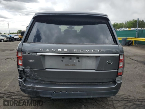 2014 Land Rover Range Rover HSE with VIN SALGS2WF4EA180240, listed as a Copart auction lot 56412085 with 90,235 mi miles and Salvage title. Bid and sale history available at DreamBid. Image 6.