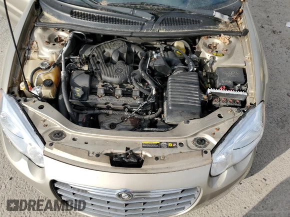 2004 Chrysler Sebring LXi with VIN 1C3EL55R94N335286, listed as a Copart auction lot 51489625 with 86,307 mi miles and Salvage Title. Bid and sale history available at DreamBid. Image 11.