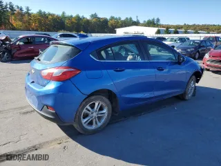 2017 Chevrolet Cruze LT with VIN 3G1BE6SM0HS573801, listed as a Copart auction lot 76269394 with 66,616 mi miles and Salvage Title. Bid and sale history available at carsss.com. Image 3.