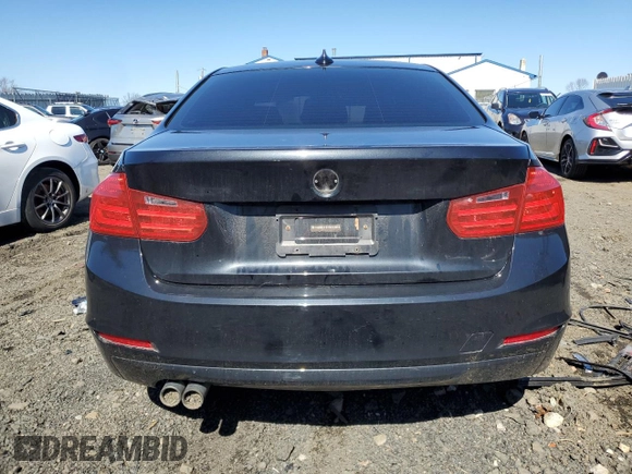 2014 BMW 3 Series 328i xDrive with VIN WBA3B3G53ENR82379, listed as a Copart auction lot 48347225 with 0 mi miles and Salvage Title. Bid and sale history available at carsss.com. Image 6.