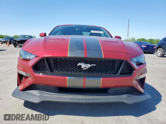 2019 Ford Mustang GT with VIN 1FA6P8CF4K5161211, listed as a Copart auction lot 53487895 with 46,877 mi miles and Salvage Title. Bid and sale history available at carsss.com. Image 5.