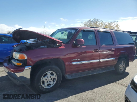 2005 GMC Yukon XL SLT with VIN 1GKFK16Z65J137644, listed as a Copart auction lot 45383055 with 122,665 mi miles and Salvage Title. Bid and sale history available at carsss.com. Image 1.