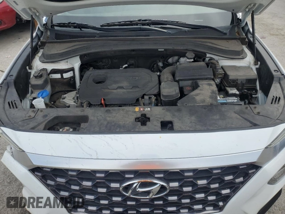 2019 Hyundai Santa Fe SE with VIN 5NMS23AD2KH100402, listed as a Copart auction lot 51335395 with 49,605 mi miles and Salvage Title. Bid and sale history available at carsss.com. Image 12.
