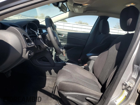 2015 Dodge Dart SXT with VIN 1C3CDFBB6FD364755, listed as a Copart auction lot 52641815 with 128,557 mi miles and Salvage Title. Bid and sale history available at carsss.com. Image 7.