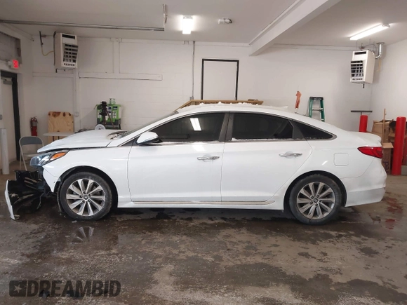 2017 Hyundai Sonata Sport with VIN 5NPE34AF7HH490930, listed as a IAAI auction lot 41383528 with 129,862 mi miles. Bid and sale history available at carsss.com. Image 14.