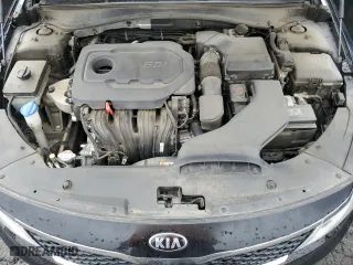2016 Kia Optima LX with VIN 5XXGT4L38GG066050, listed as a Copart auction lot 44653855 with 99,236 mi miles and Salvage Title. Bid and sale history available at carsss.com. Image 11.