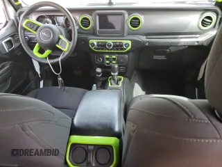 2023 Jeep Wrangler Willys with VIN 1C4HJXDN5PW510494, listed as a Copart auction lot 49237984 with 19,371 mi miles and Non Repairable. Bid and sale history available at DreamBid. Image 8.
