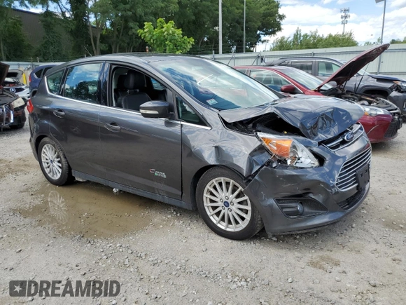 2016 Ford C-Max Energi SEL with VIN 1FADP5CU4GL112498, listed as a Copart auction lot 58612914 with 106,069 mi miles and Salvage Title. Bid and sale history available at carsss.com. Image 4.