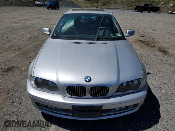 2000 BMW 3 Series 323Ci with VIN WBABM3345YJN83679, listed as a Copart auction lot 54029145 with 165,327 mi miles and Salvage Title. Bid and sale history available at DreamBid. Image 5.