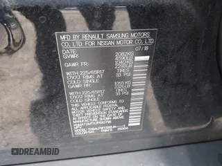 2018 Nissan Rogue SV with VIN KNMAT2MTXJP610718, listed as a IAAI auction lot 42006433 with 158,087 mi miles and . Bid and sale history available at DreamBid. Image 9.