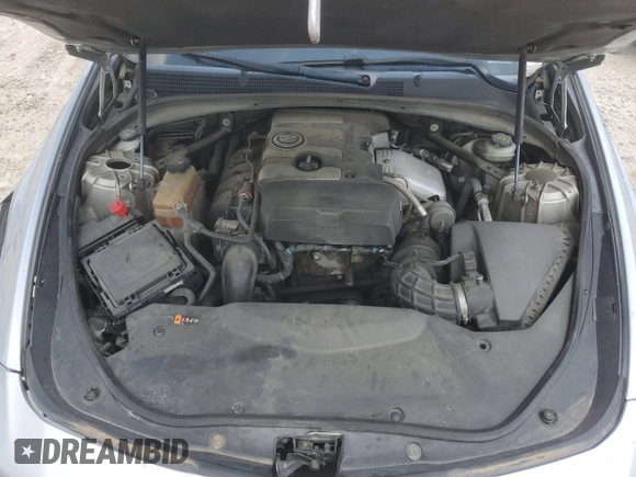 2014 Cadillac CTS AWD with VIN 1G6AW5SX4E0123532, listed as a Copart auction lot 55389825 with 114,807 mi miles and Salvage title. Bid and sale history available at DreamBid. Image 11.