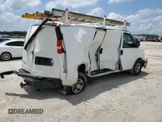 2013 Chevrolet Express Cargo with VIN 1GCWGFBA4D1105381, listed as a Copart auction lot 60138065 with 209,922 mi miles and Salvage title. Bid and sale history available at DreamBid. Image 3.