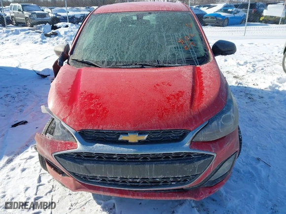 2021 Chevrolet Spark LS with VIN KL8CB6SA9MC731023, listed as a IAAI auction lot 41322615 with 46,048 mi miles. Bid and sale history available at carsss.com. Image 12.