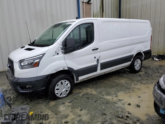 2023 Ford Transit Cargo with VIN 1FTBR1Y87PKA28570, listed as a Copart auction lot 77250383 with Not Provided miles and . Bid and sale history available at DreamBid. Image 1.