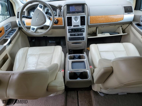 2010 Chrysler Town & Country Limited with VIN 2A4RR6DX3AR186206, listed as a Copart auction lot 52660085 with 165,459 mi miles and Clean Title. Bid and sale history available at carsss.com. Image 8.