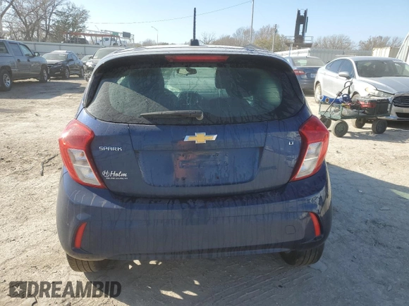 2022 Chevrolet Spark 1LT with VIN KL8CD6SA5NC021466, listed as a Copart auction lot 41707225 with 32,760 mi miles and Salvage Title. Bid and sale history available at carsss.com. Image 6.