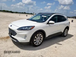 2021 Ford Escape Titanium Hybrid with VIN 1FMCU0DZ6MUA03327, listed as a Copart auction lot 59558845 with 67,569 mi miles and Clean title. Bid and sale history available at DreamBid. Image 1.
