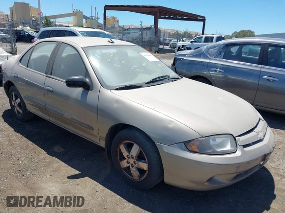 2003 Chevrolet Cavalier with VIN 1G1JF54F637387057, listed as a IAAI auction lot 39570568 with Not Provided miles and . Bid and sale history available at DreamBid. Image 1.