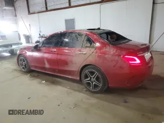 2019 Mercedes-Benz C 300 with VIN 55SWF8EB1KU299857, listed as a Copart auction lot 58510375 with 68,775 mi miles and Salvage title. Bid and sale history available at DreamBid. Image 2.