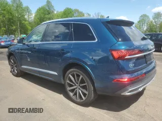 2020 Audi Q7 Premium with VIN WA1AJAF7XLD008996, listed as a Copart auction lot 55424545 with 30,734 mi miles and Salvage title. Bid and sale history available at DreamBid. Image 2.