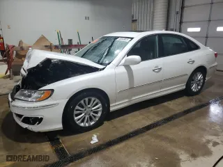 2011 Hyundai Azera GLS with VIN KMHFC4DD5BA540037, listed as a Copart auction lot 49043925 with 94,638 mi miles and Salvage Title. Bid and sale history available at carsss.com. Image 1.