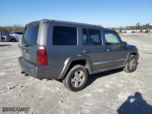 2007 Jeep Commander Sport with VIN 1J8HH48K37C695133, listed as a Copart auction lot 41487995 with 365,598 mi miles and Salvage Title. Bid and sale history available at carsss.com. Image 3.