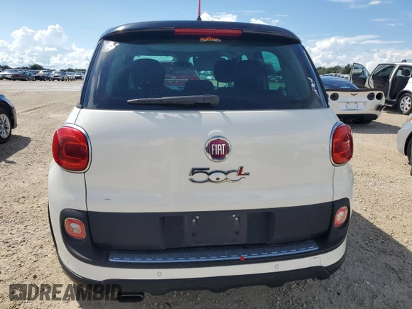 2017 FIAT 500L Trekking z VIN ZFBCFADH0HZ039862, wystawiony jako Copart lot #74137724 z przebiegiem 46 318 mil mil oraz Szkoda całkowita • Salvage title. Historia ofert i sprzedaży dostępna na DreamBid. Obrazek 6.
