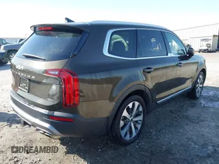 2022 Kia Telluride EX with VIN 5XYP34HCXNG289594, listed as a IAAI auction lot 41812433 with 91,110 mi miles and . Bid and sale history available at DreamBid. Image 4.