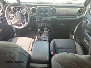 2020 Jeep Gladiator Sport S with VIN 1C6JJTAG0LL109695, listed as a Copart auction lot 63112895 with 53,491 mi miles and Non repairable. Bid and sale history available at DreamBid. Image 8.